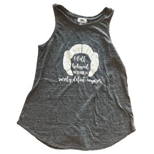 Princess Leia Stars Wars Tank (Well behaved women rarely defeat empires) - small